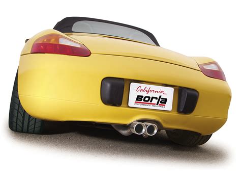 porsche boxster borla exhaust